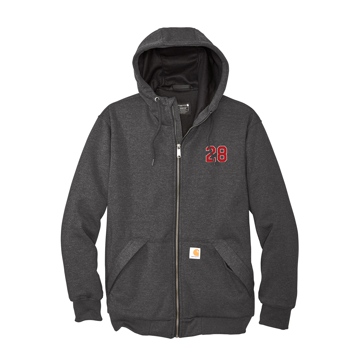 Carhartt® Midweight Thermal-Lined Full-Zip Sweatshirt, Printed