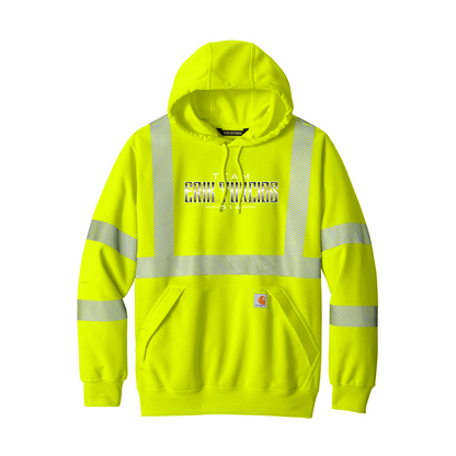 Carhartt® ANSI 107 Class 3 Hooded Sweatshirt, Full Color