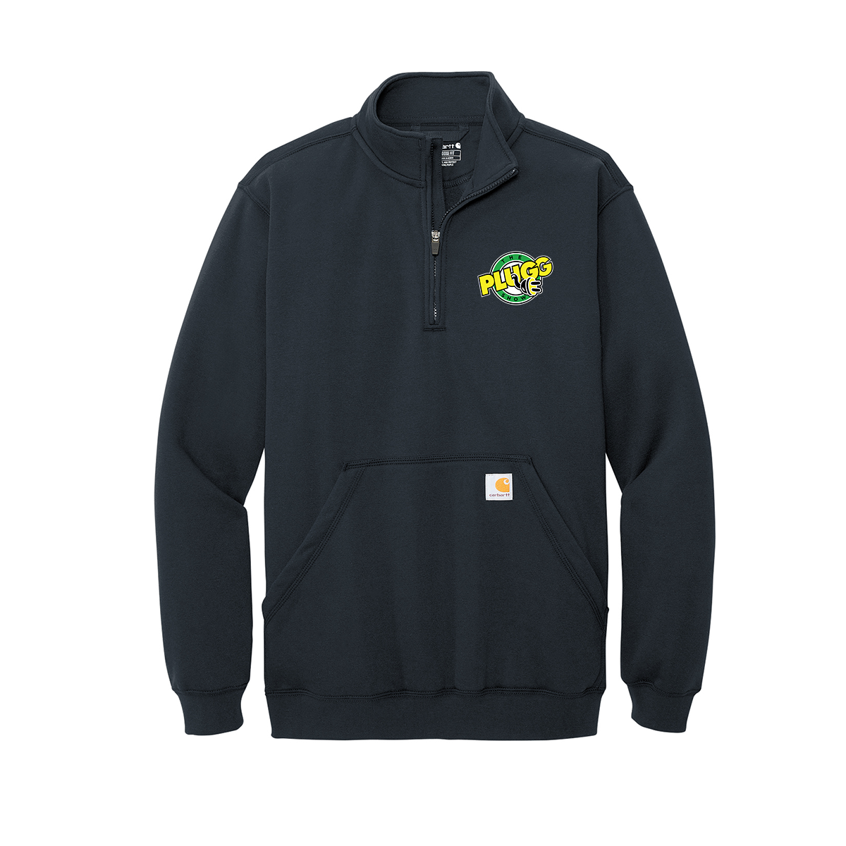 Carhartt® Midweight 1/4-Zip Mock Neck Sweatshirt, Full Color