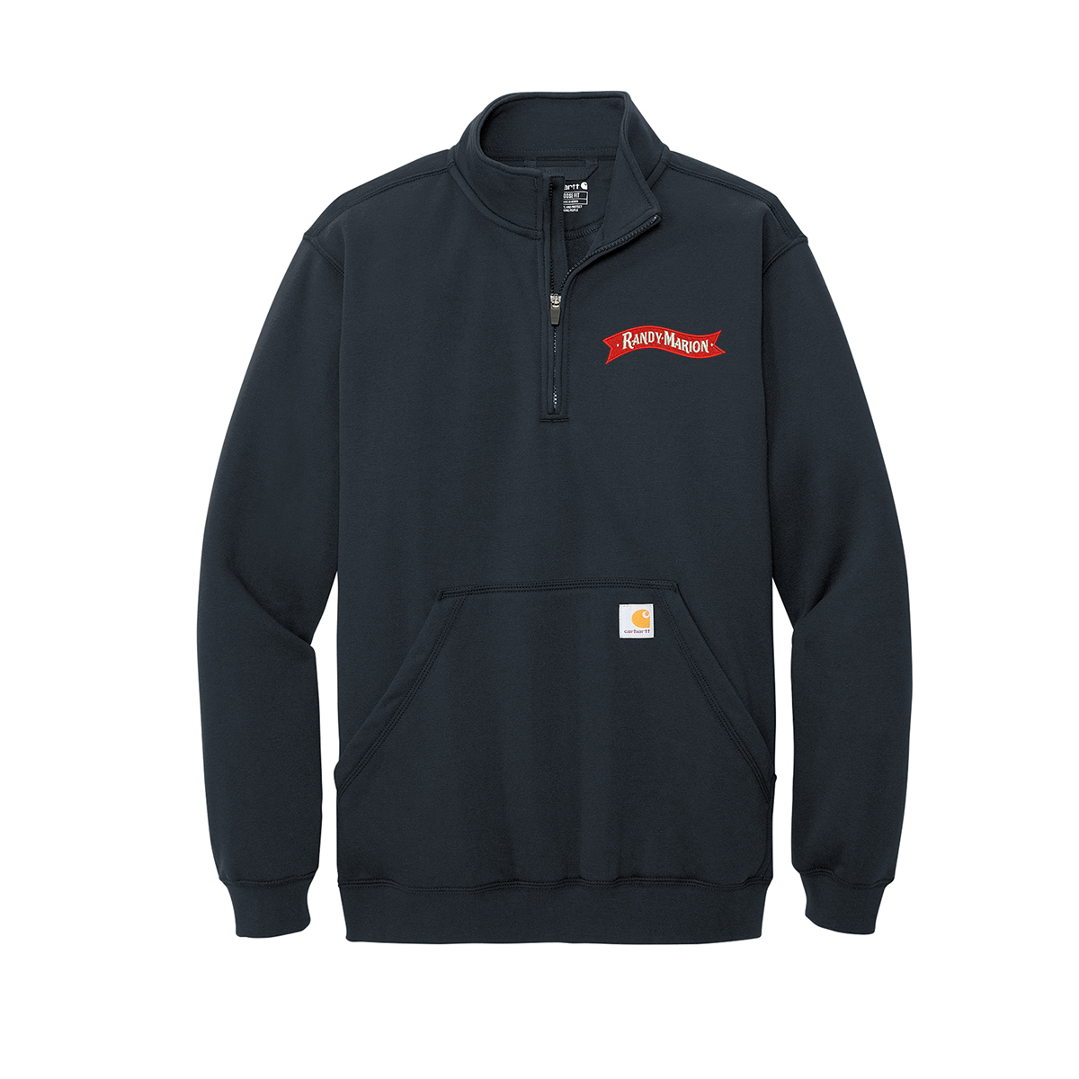 Carhartt® Midweight 1/4-Zip Mock Neck Sweatshirt