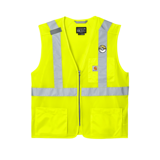 Carhartt® ANSI Class 2 Mesh Zip-Front Vest, Full Color
