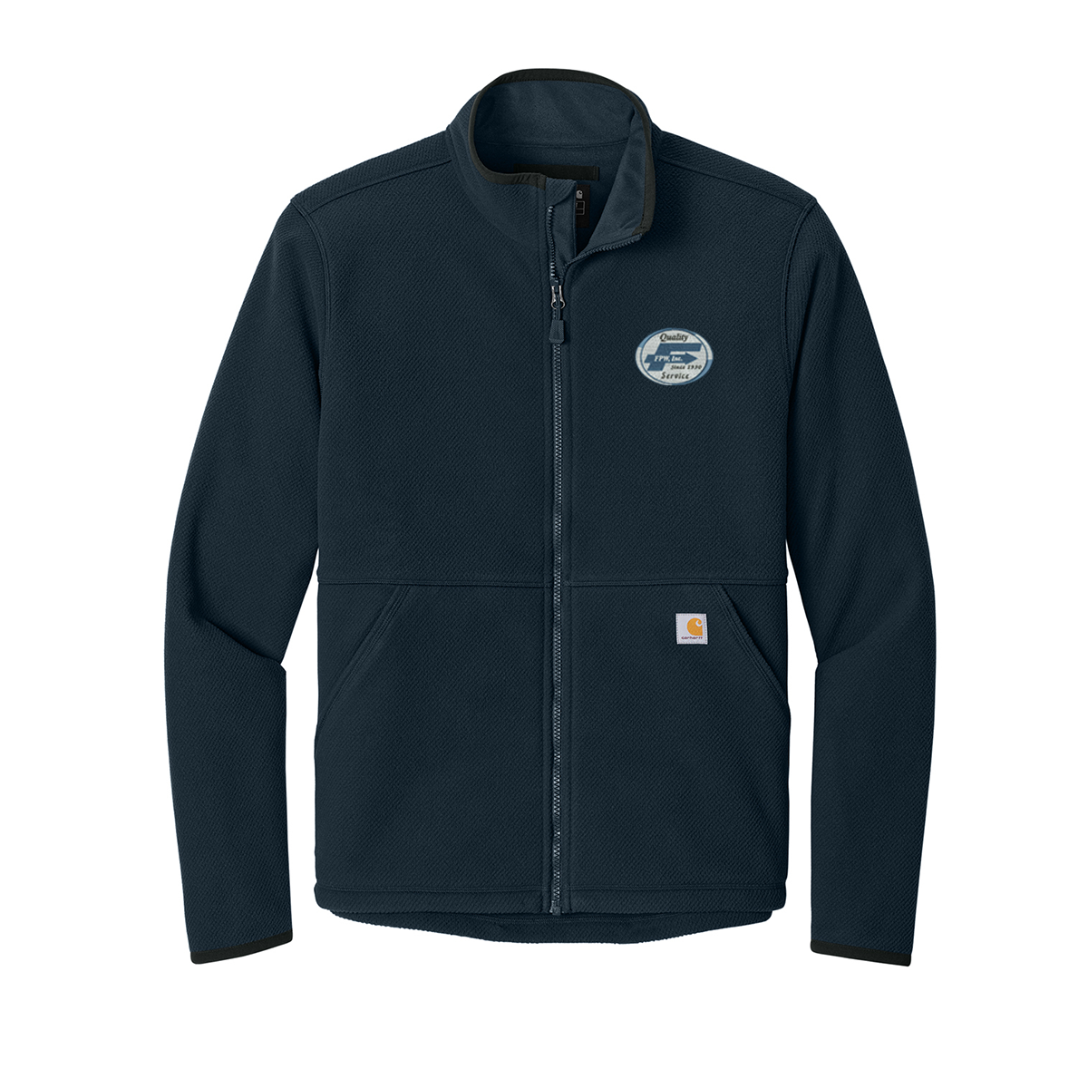 Carhartt® Textured Full-Zip Fleece Jacket