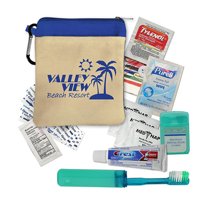 Premium Canvas Travel Tote, Full Color