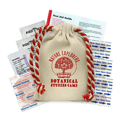 Handy Canvas First Aid Kit, Screen Print