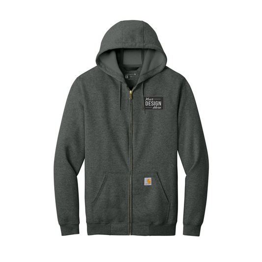 Carhartt® Midweight Hooded Zip Sweatshirt Full Color Patch