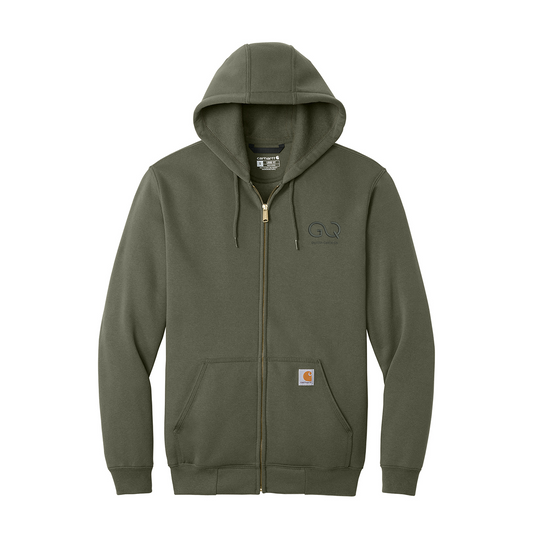 Carhartt ® Midweight Hooded Zip-Front Sweatshirt