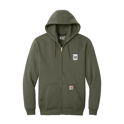 Carhartt ® Midweight Hooded Zip-Front Sweatshirt, Printed