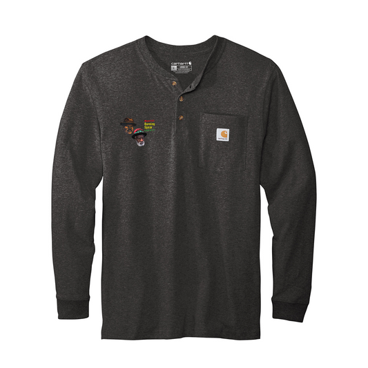 Carhartt® Long Sleeve Henley T-Shirt, Full Color