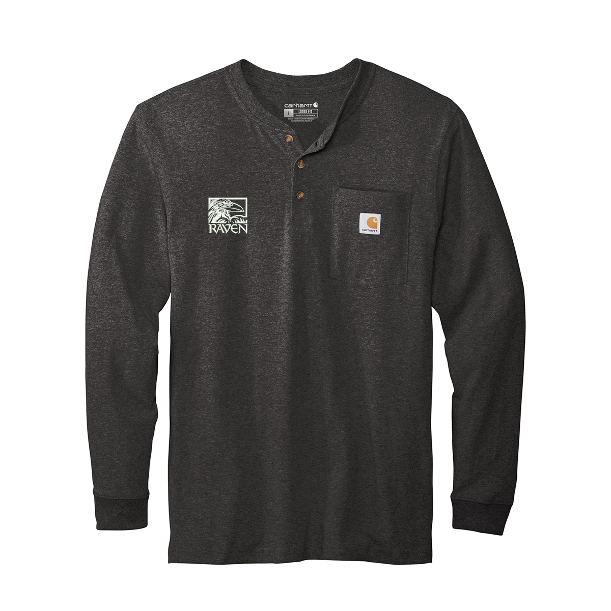 Carhartt® Long Sleeve Henley T-Shirt