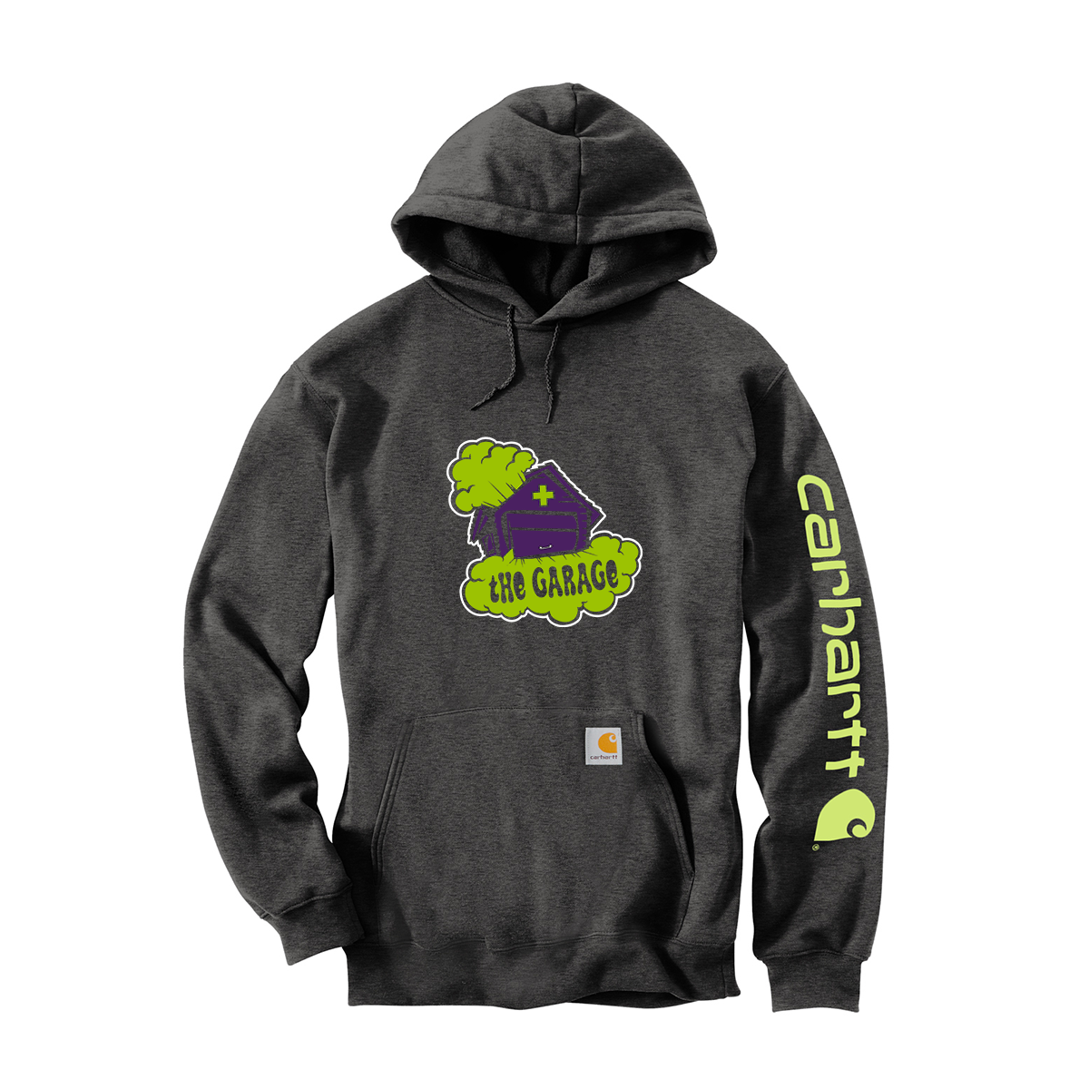 Carhartt® Midweight Hooded Logo Sweatshirt, Full Color