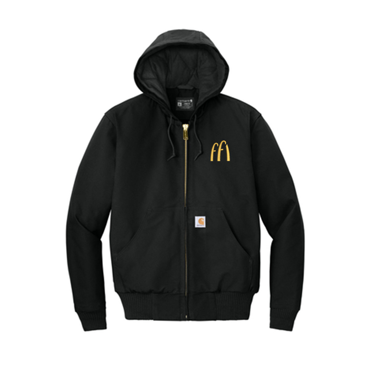 Carhartt ® Tall Quilted-Flannel-Lined Duck Active Jac