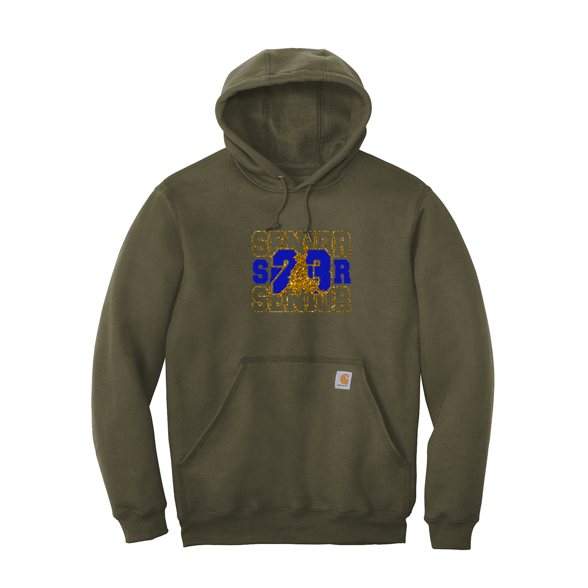 Carhartt® Tall Midweight Hooded Sweatshirt, Full Color