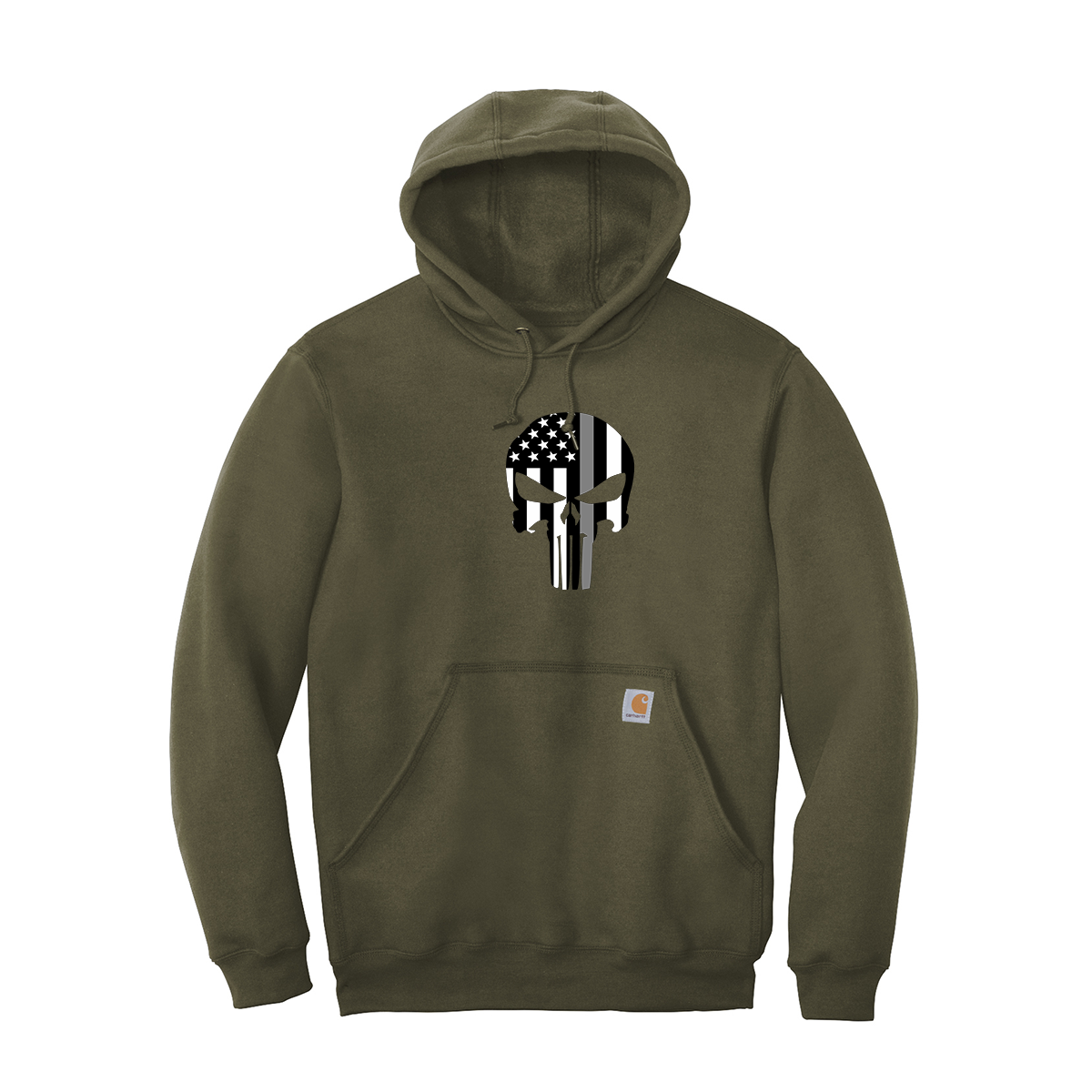 Carhartt® Tall Midweight Hooded Sweatshirt, Printed