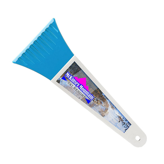 10" Ice Scraper with Digital Imprint, Full Color