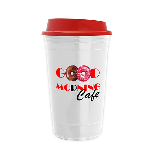 Digital Traveler 16 oz. Insulated Cup, Transfer, Full Color