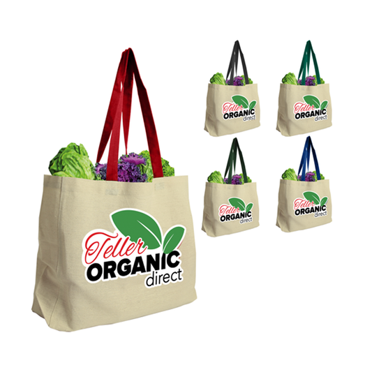 The Natural - 8 oz. Cotton Canvas Tote - Digital, Full Color