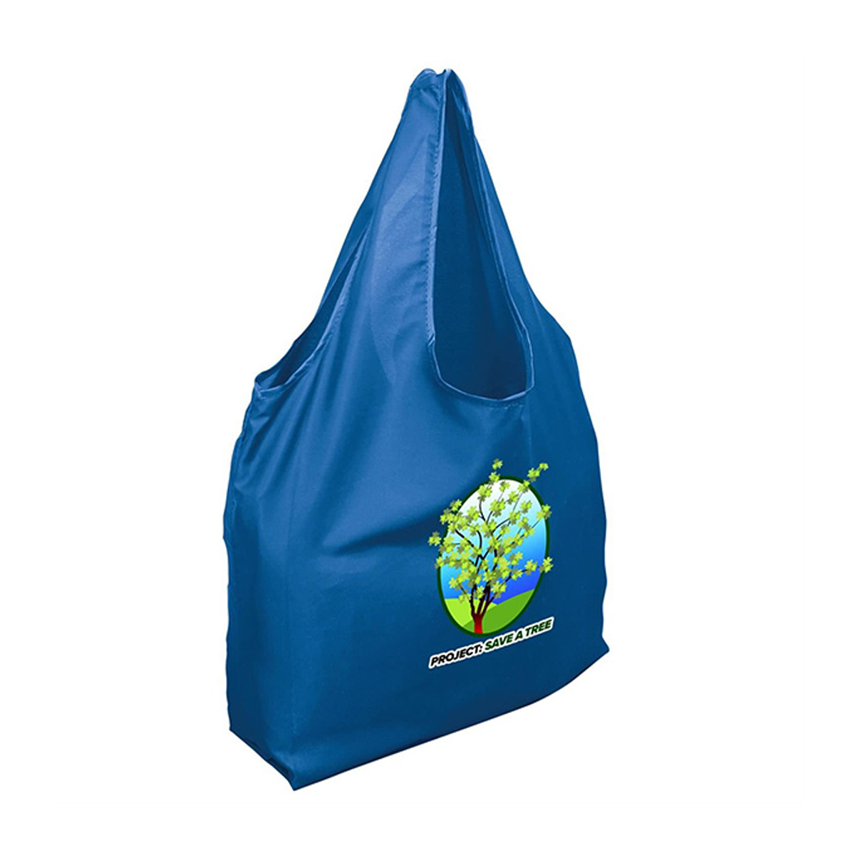 Foldable rPET Grocery Tote Digital, Full Color