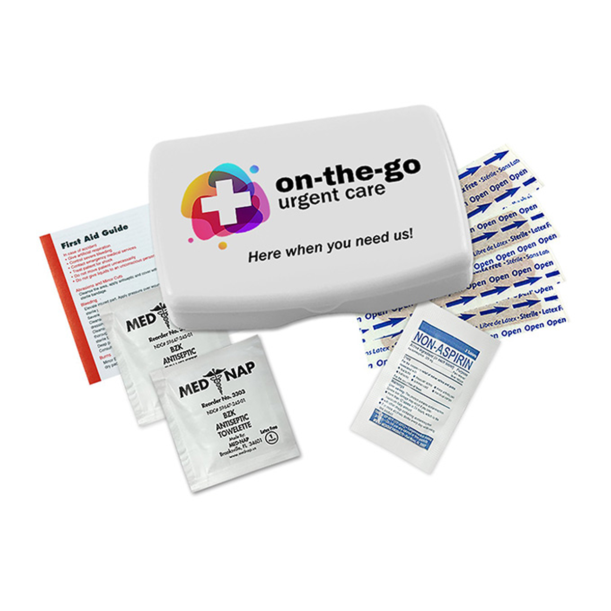 Digital Express First Aid Kit, Full Color