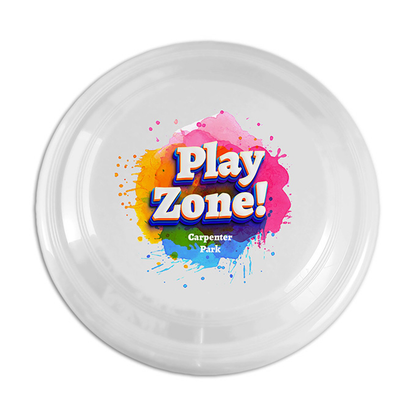 9" Flyer White - 4c Digital Imprint, Full Color