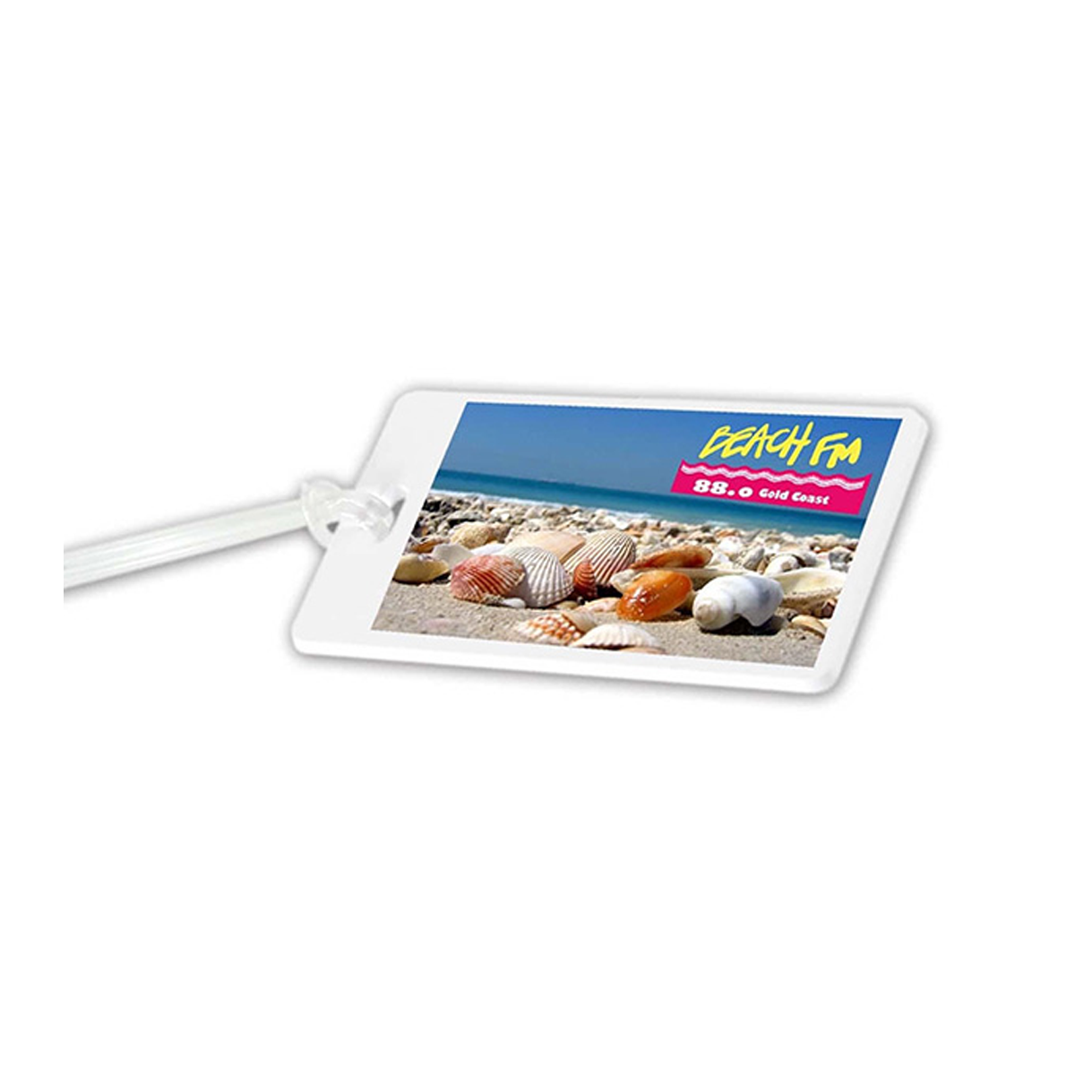 Rectangle Luggage Tag with Digital Imprint