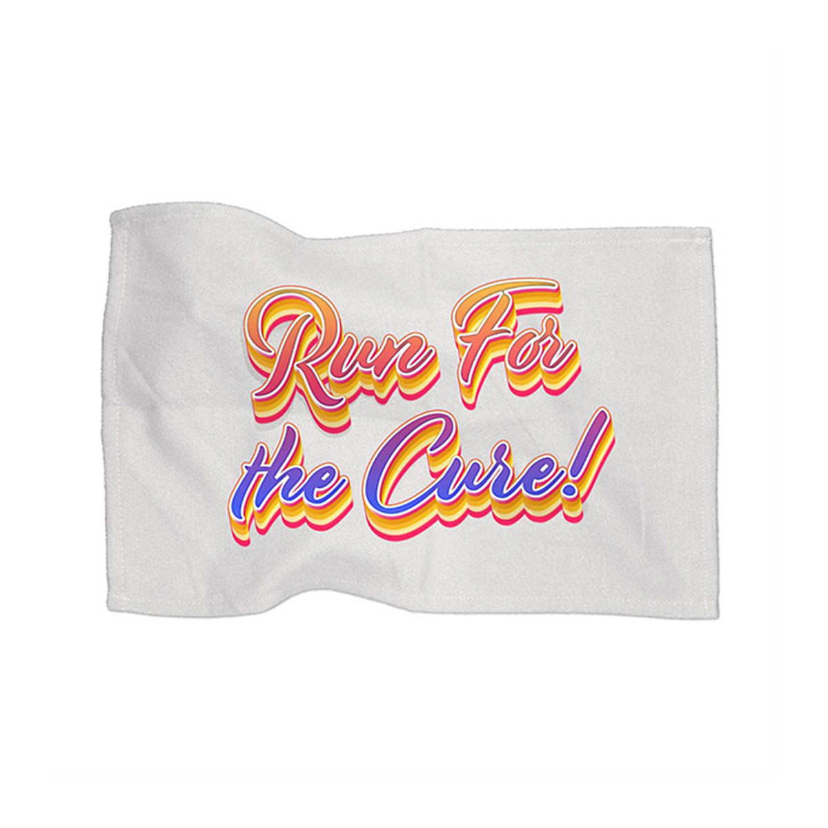 Microfiber Rally Towel - White - Digital, Full Color