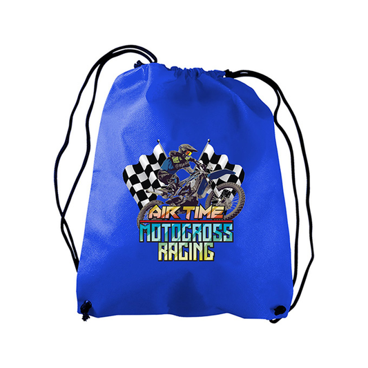 The Recruit - Non-woven Drawstring Backpack-DP, Full Color