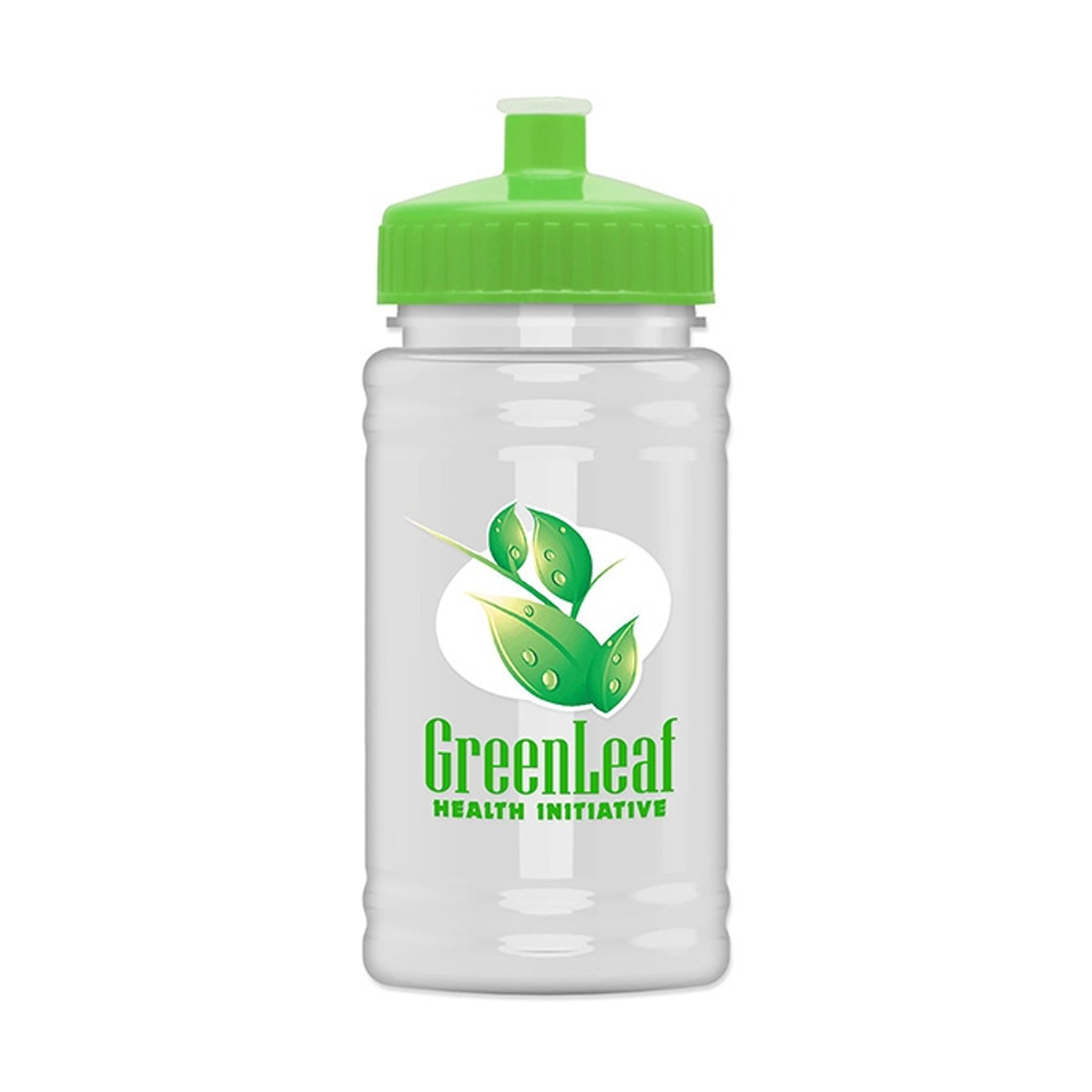 UpCycle Mini 16 oz. rPet Sports Bottle with Push-Pull Lid Digital, Full Color