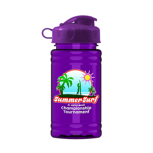 UpCycle Mini 16 oz. rPET Sport Bottle with Flip Top Lid, Full Color
