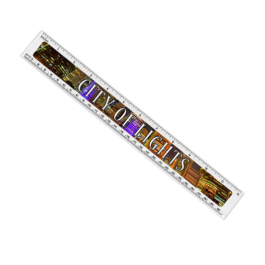 12 Ruler-4c Digital Imprint, Full Color