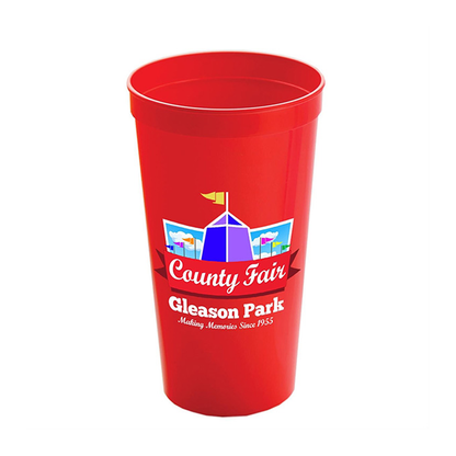 Cups-On-The-Go 24 oz. Stadium Cup with Digital Imprint, Full Color