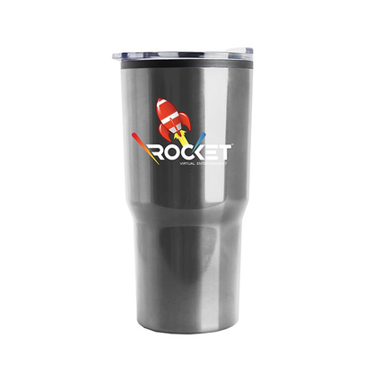 The Carova  18 oz. Stainless Steel Auto Tumbler  Full Color Imprint, Full Color