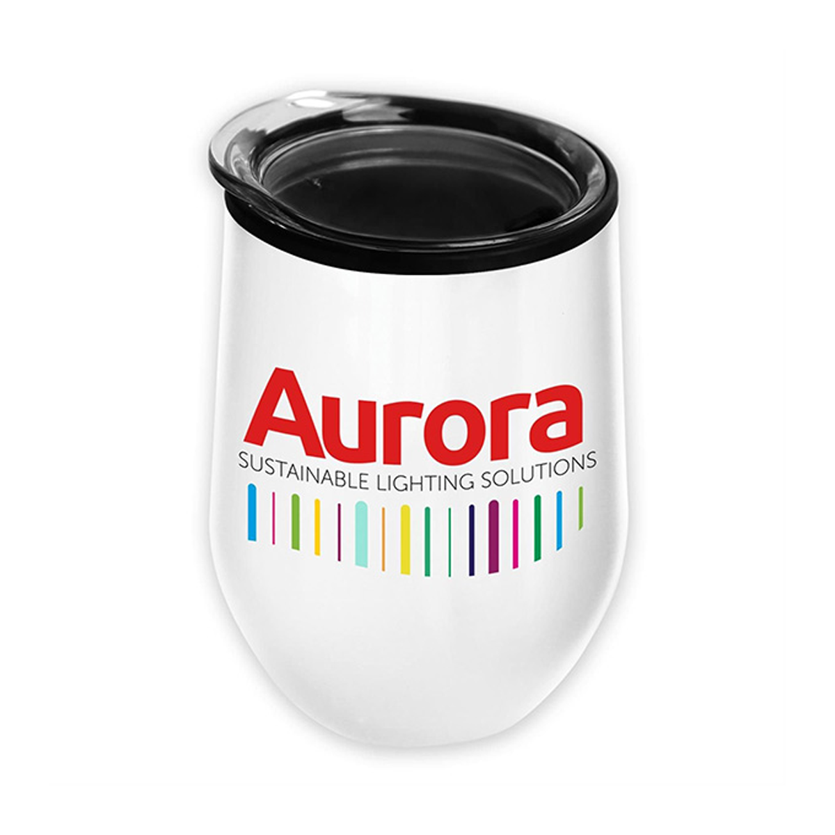 The Pinot  12 oz Stainless Steel Wine Glass Tumbler  Digital, Full Color