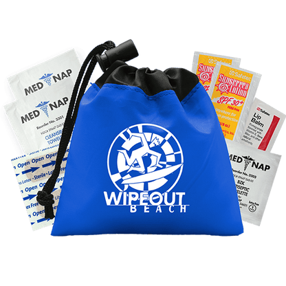 Blue with Black Trim