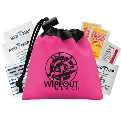 Pink with Black Trim