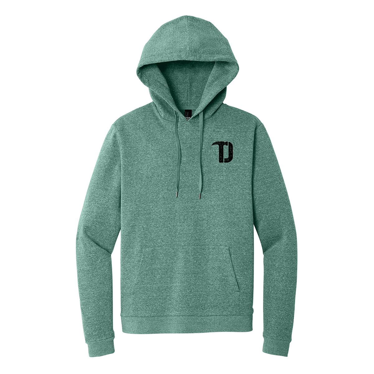 District Perfect Tri Fleece Pullover Hoodie, Screen Print