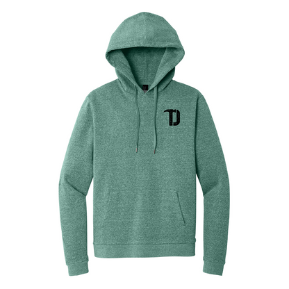 District Perfect Tri Fleece Pullover Hoodie, Screen Print