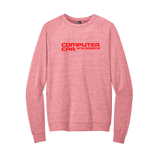 District Perfect Tri Fleece Crewneck Sweatshirt, Full Color