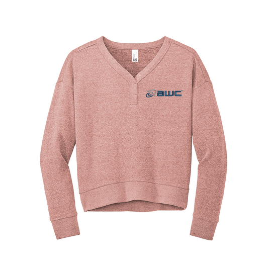 District Women’s Perfect Tri Fleece V-Neck Sweatshirt