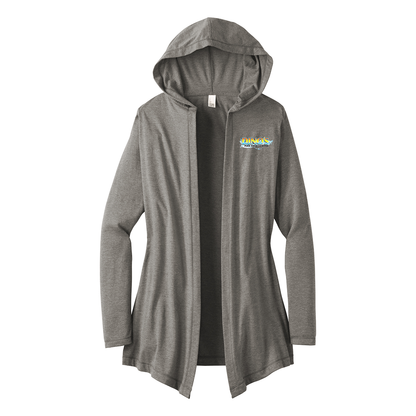 District Women’s Perfect Tri ® Hooded Cardigan, Full Color