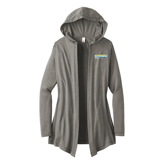 District Women’s Perfect Tri ® Hooded Cardigan, Full Color