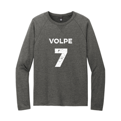 District Featherweight French Terry Long Sleeve Crewneck, Screen Print