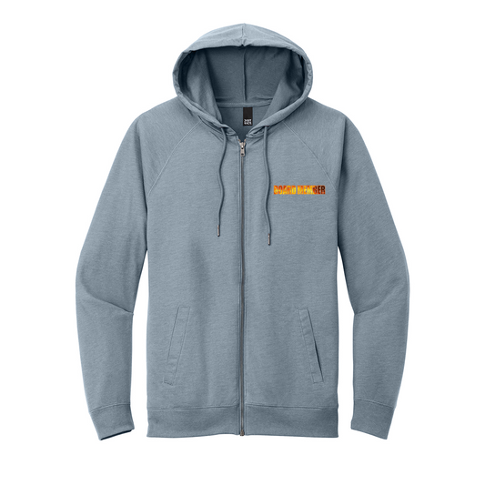 District Featherweight French Terry Full-Zip Hoodie, Full Color