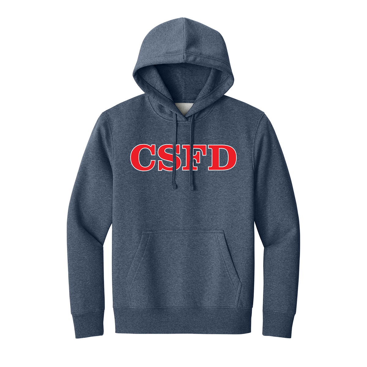 District V.I.T. Super Heavyweight Fleece Hoodie, Screen Print