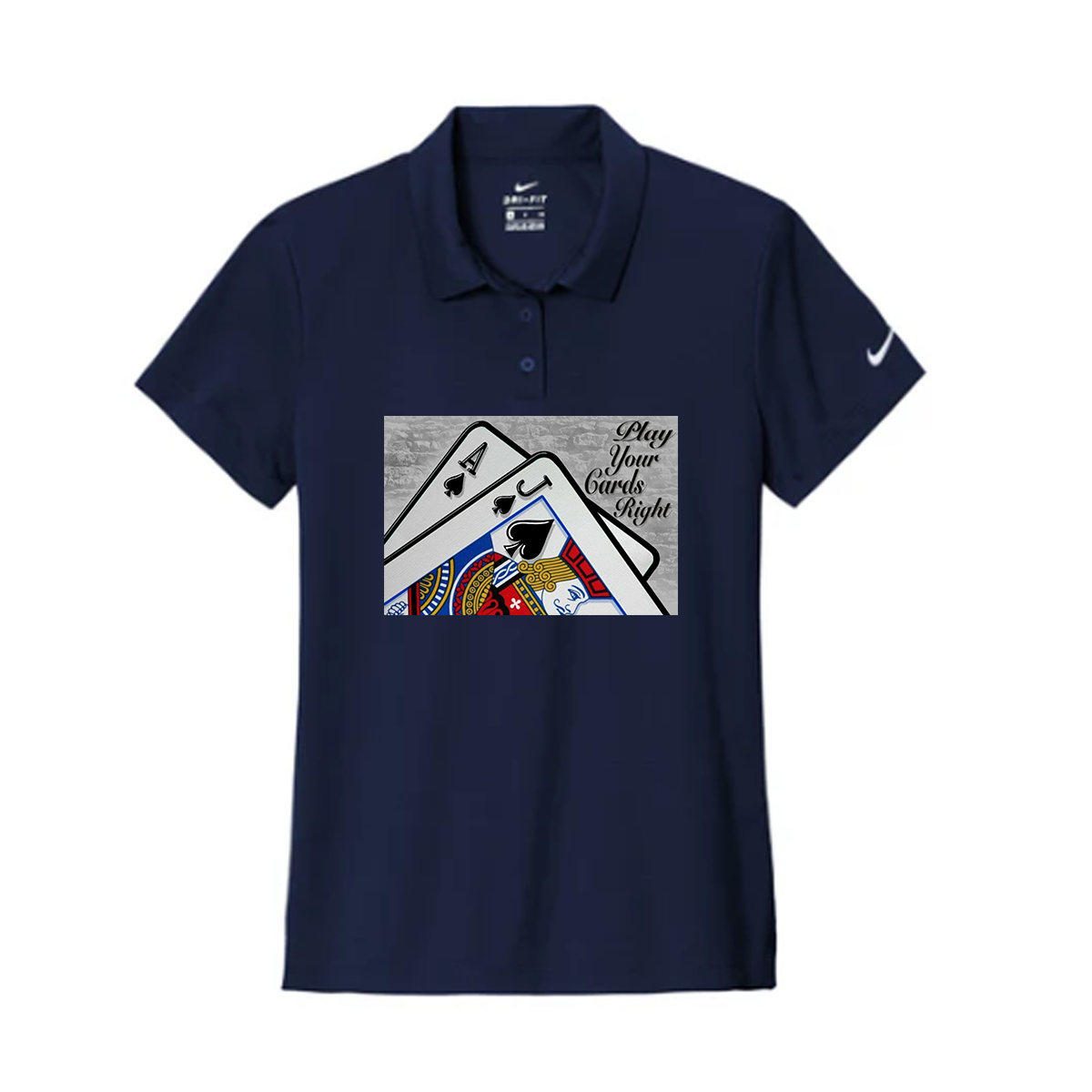 Nike Women's Dry Essential Solid Polo, Full Color