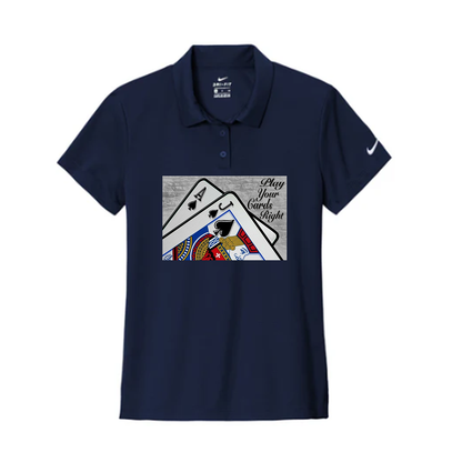 Nike Women's Dry Essential Solid Polo, Full Color