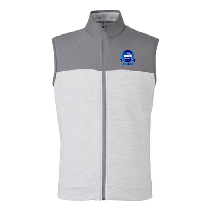 Puma Golf Men's Cloudspun Colorblock Vest, Full Color