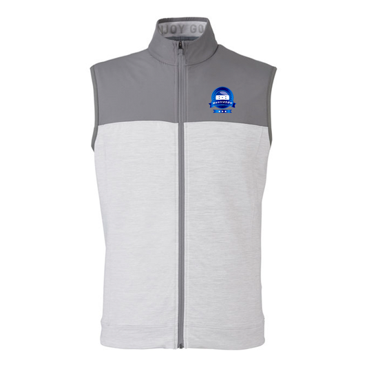 Puma Golf Men's Cloudspun Colorblock Vest, Full Color
