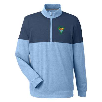 Puma Golf Men's Cloudspun Warm Up Quarter-Zip, Full Color