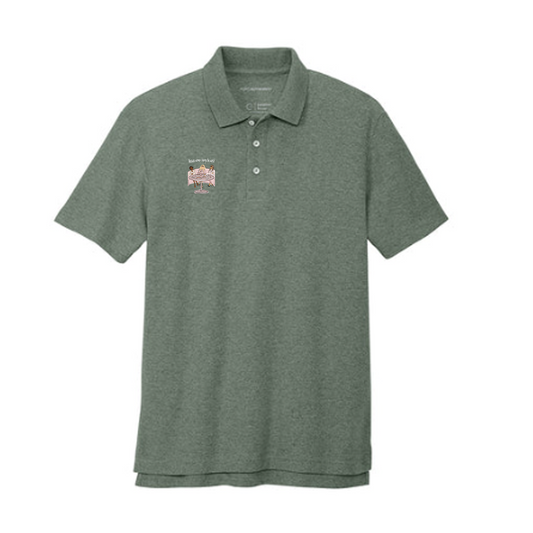Port Authority® C-FREE ® Cotton Blend Pique Polo, Full Color