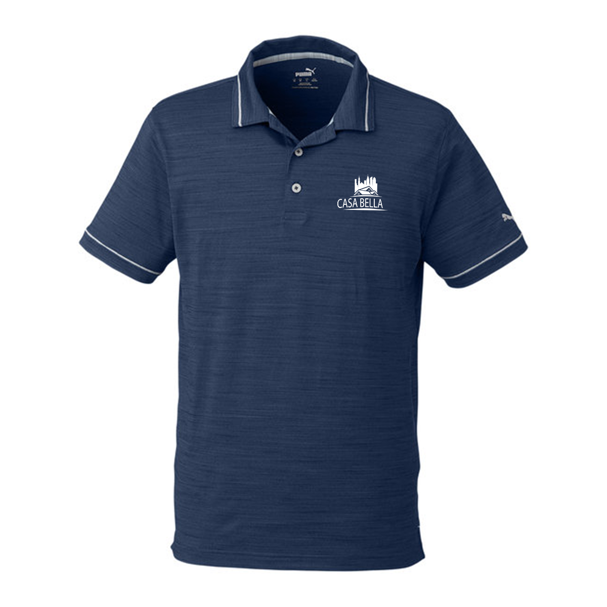 Puma Golf Men's Cloudspun Monarch Polo, Full Color